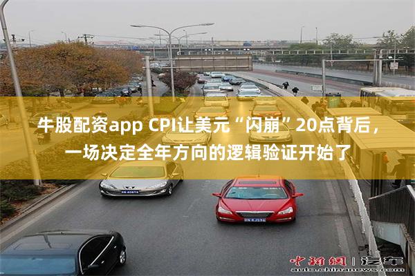 牛股配资app CPI让美元“闪崩”20点背后，一场决定全年方向的逻辑验证开始了